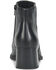 Image #6 - Born Women's Aiken Snakeskin Print Booties - Snip Toe, Black, hi-res