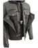 Image #3 - Milwaukee Leather Men's Vented Utility Pocket Leather Motorcycle Jacket -3X, Black, hi-res
