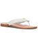 Image #1 - Frye Women's Ava Fringe Sandals, White, hi-res