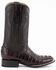 Ferrini Men's Dakota Exotic Crocodile Western Boots - Broad Square Toe, Black, hi-res