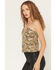 Image #2 - Miss Me Women's Camo Print Bow Tank, Green, hi-res