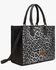 Image #1 - Wrangler Leopard Print Wide Crossbody Tote, Black, hi-res