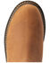 Image #4 - Ariat Women's Rebar Wedge Chelsea H20 Pull On Soft Work Boots - Round Toe, Brown, hi-res