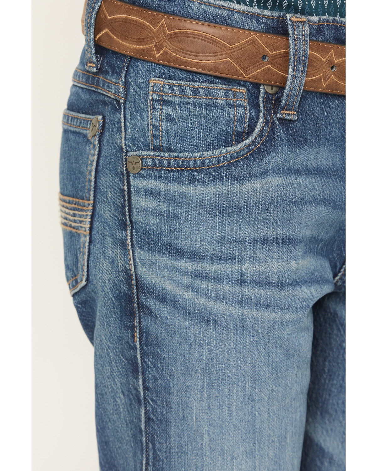 Product Name:  Wrangler 20X Boys' Dark Wash Slim Bootcut Stretch Denim Jeans