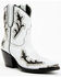 Image #1 - Idyllwind Women's Fiore Booties - Round Toe, White, hi-res