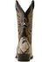 Image #3 - Ariat Men's Slick Exotic Python Western Boots - Round Toe, Brown, hi-res
