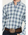 Image #3 - Ariat Men's Emiliano Plaid Print Long Sleeve Button-Down Performance Western Shirt, Blue, hi-res