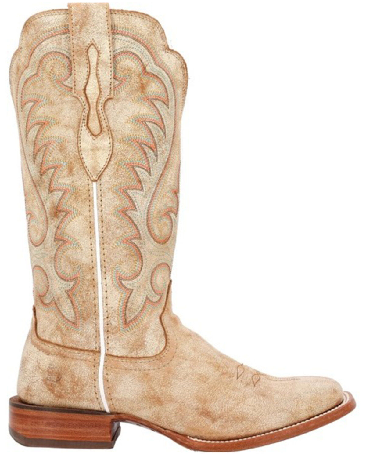 Image #2 - Durango Women's Arena Pro Western Boots - Broad Square Toe, Lt Brown, hi-res