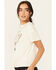 Image #2 - Shyanne Women's Just Add Whiskey Graphic Short Sleeve Tee, Cream, hi-res