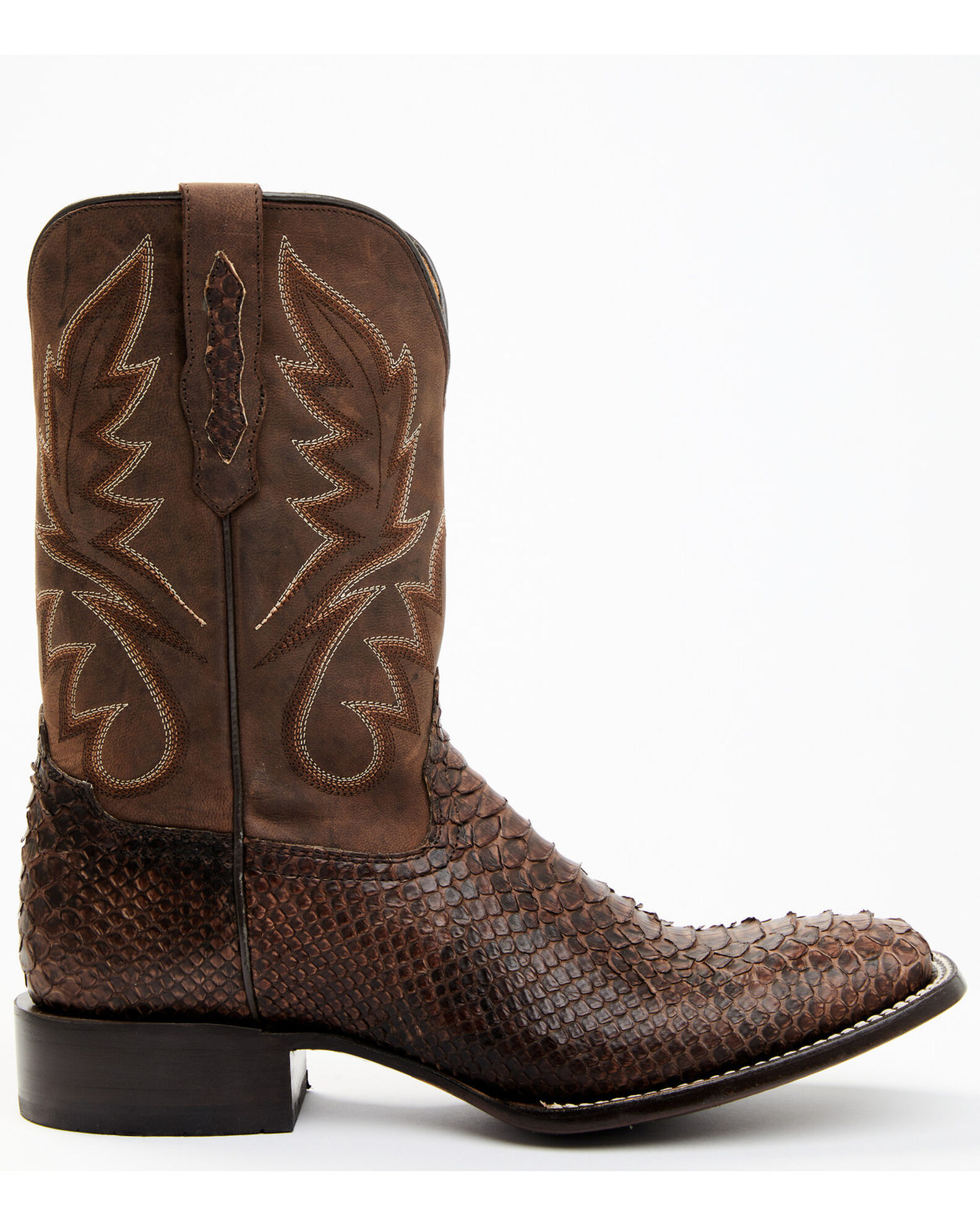 Cody James Men s Exotic Snake Western Boots Broad Square Toe
