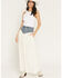 Image #1 - Show Me Your Mumu Women's Joni Denim Waistband Maxi Skirt, Cream, hi-res