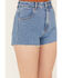 Image #2 - Rolla's Women's Medium Wash High Rise Denim Shorts, , hi-res