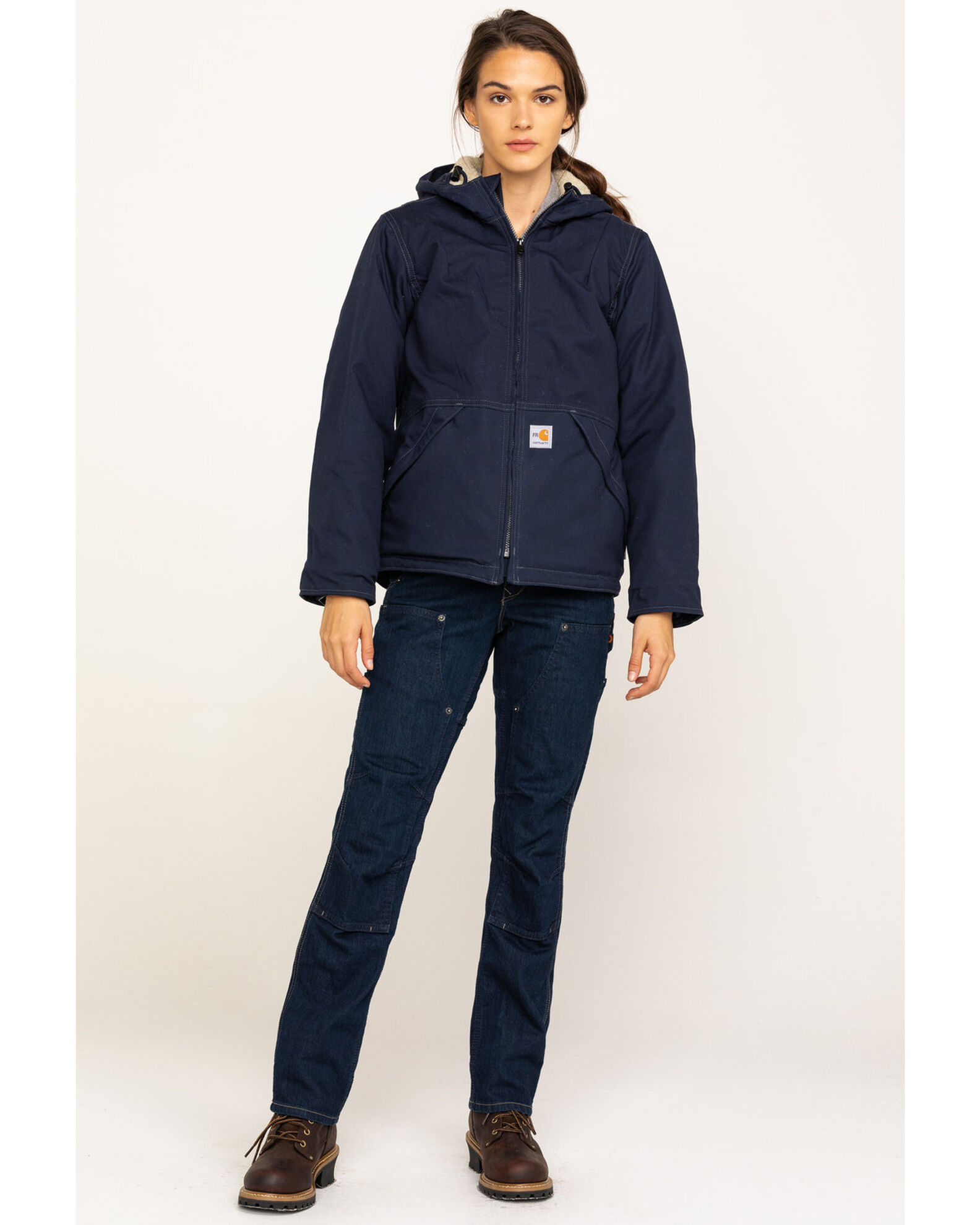 Carhartt Women s FR Full Swing Quick Duck Sherpa Lined FR Jacket Boot Barn