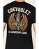 Image #4 - Chevy Men's American Classic Short Sleeve Graphic T-Shirt, Black, hi-res