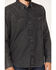 Levi's Men's Classic Denim Long Sleeve Western Snap Shirt, Black, hi-res