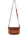 Image #5 - Myra Bag Women's Lobeth Accent Leather And Hairon Crossbody Bag , Brown, hi-res