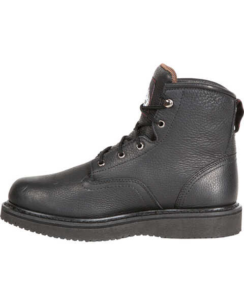 Image #2 - Georgia Men's 6" Lace-Up Wedge Work Boots, , hi-res