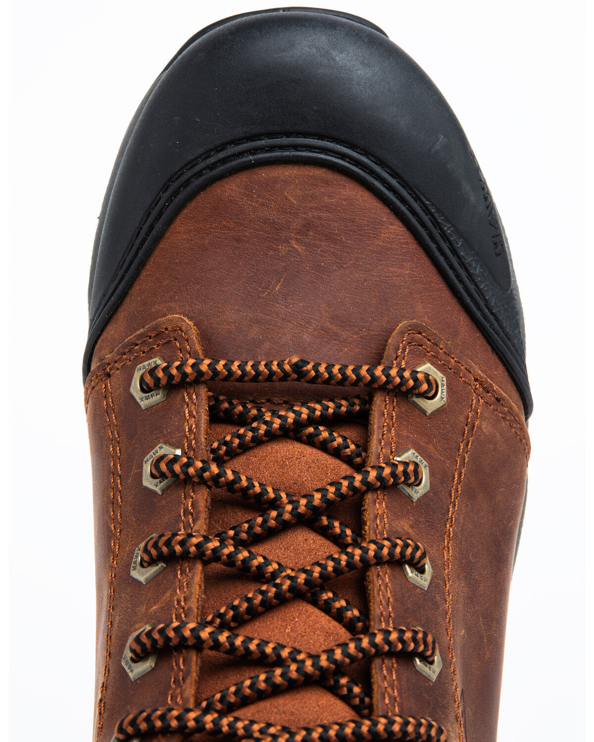 Image #6 - Hawx Men's 6" Lace-To-Toe Waterproof Work Boots - Composite Toe, Rust Copper, hi-res