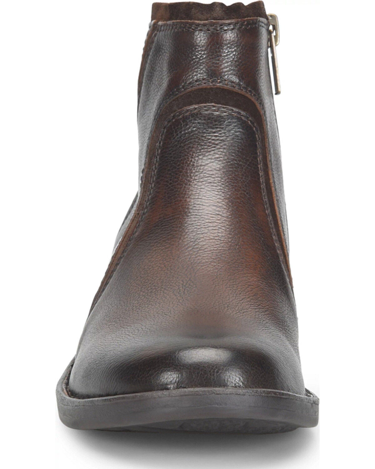 Image #5 - Born Women's Cincy Booties - Round Toe, Brown, hi-res