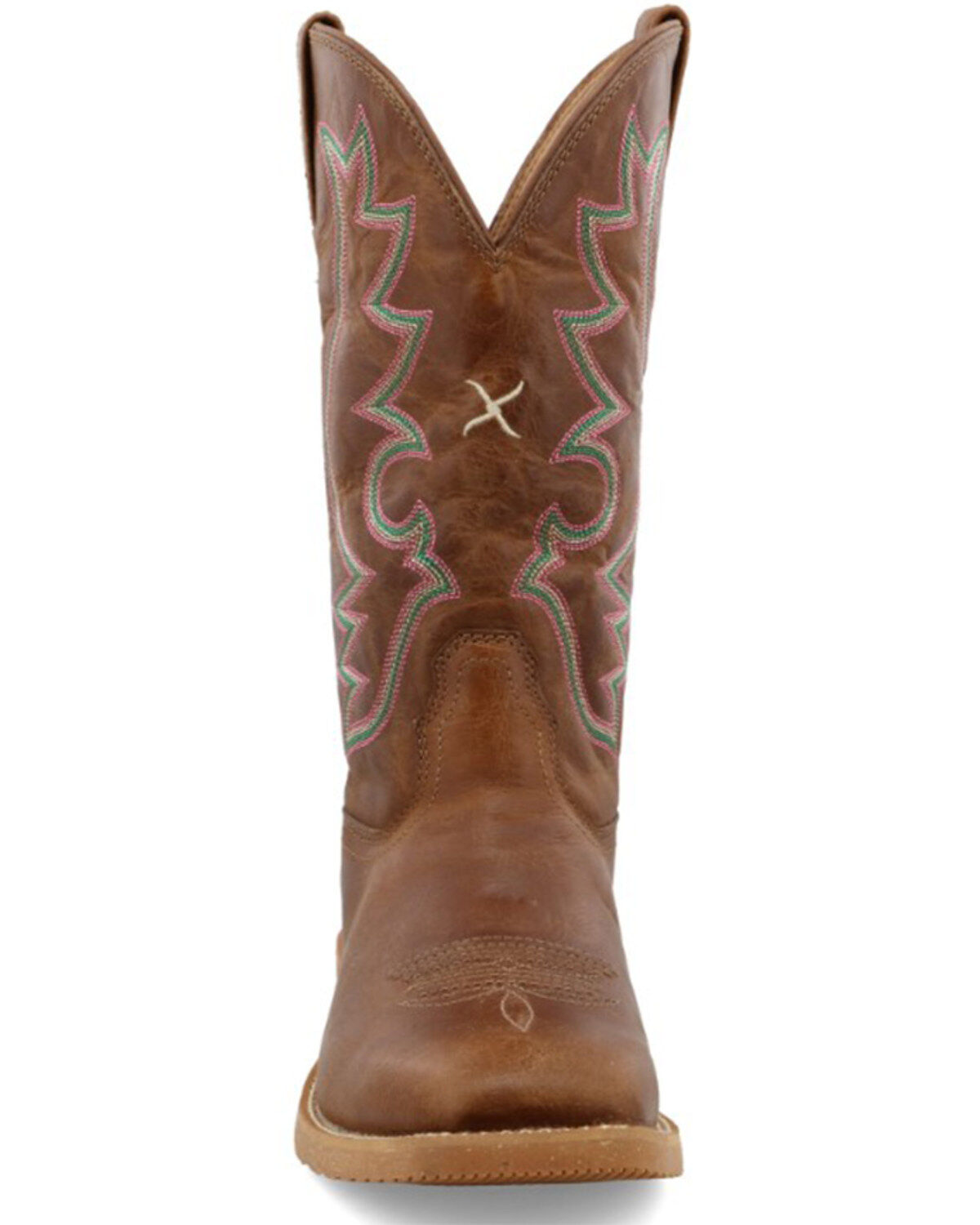 Image #4 - Twisted X Women's Tech X Western Boots - Broad Square Toe, Brown, hi-res