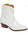 Image #1 - Free People Women's New Frontier Western Booties - Round Toe, White, hi-res