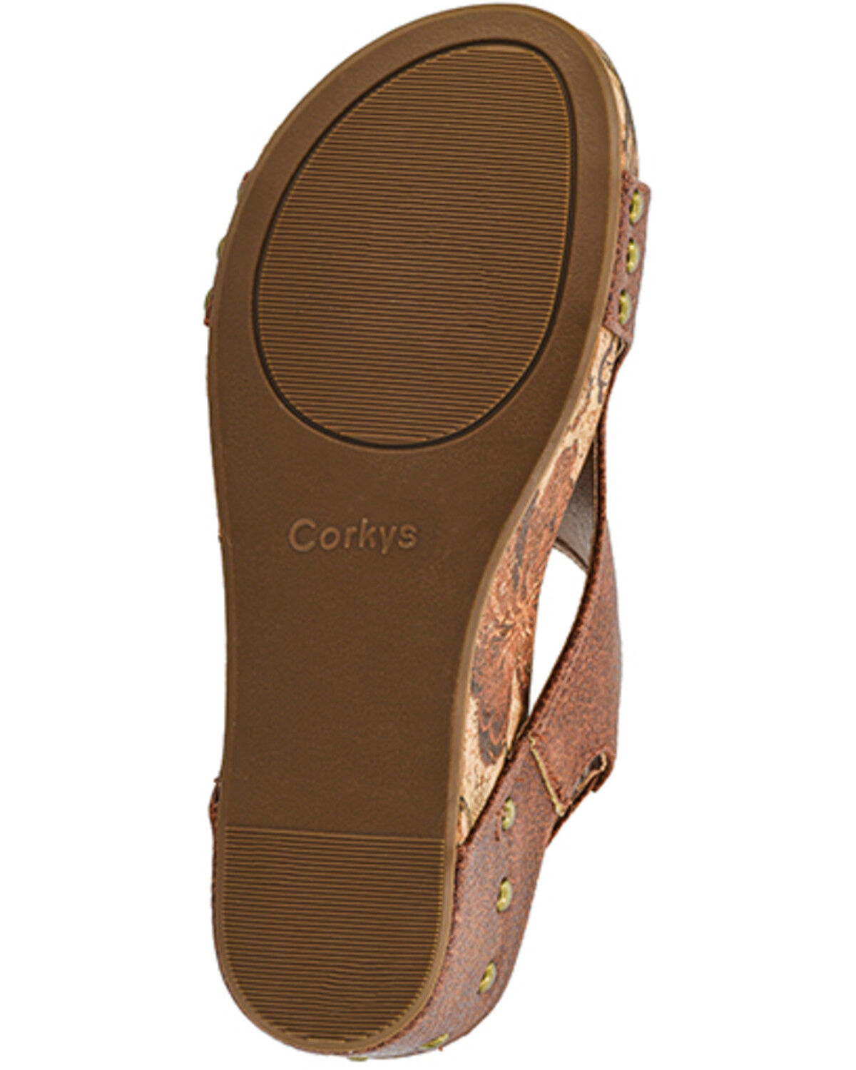 Image #5 - Corkys Women's Carley Wedge Heels, Cognac, hi-res