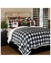 Image #1 - Carstens Home Lumberjack Plaid Print Twin Bedding Set, White, hi-res