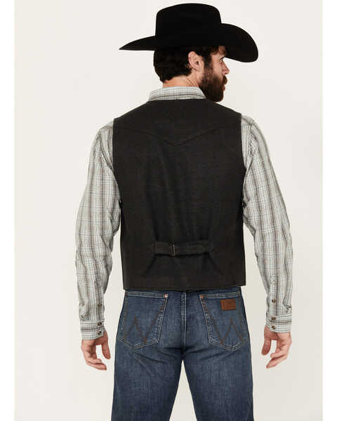 Image #4 - Moonshine Spirit Men's Wool Dress Vest, Charcoal, hi-res