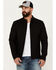 Image #1 - Moonshine Spirit Men's Motorcycle Flight Head Jacket, Black, hi-res