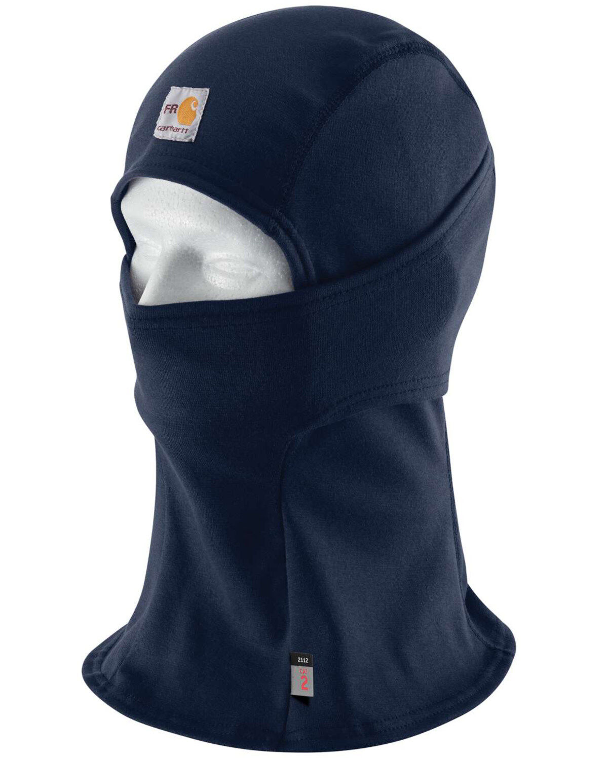 Image #1 - Carhartt Men's FR Force Balaclava Hard Hat Liner, Navy, hi-res