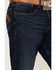 Image #2 - Wrangler 20X Men's Ellison Dark Wash Bootcut Stretch Denim Jeans - Tall, Dark Medium Wash, hi-res