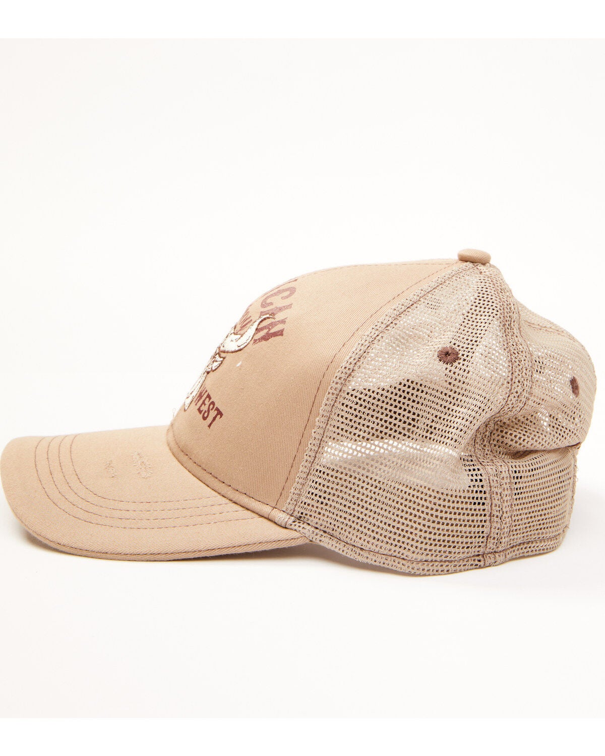 Image #3 - Cody James Men's American Cowboy Mesh Back Ball Cap , Tan, hi-res