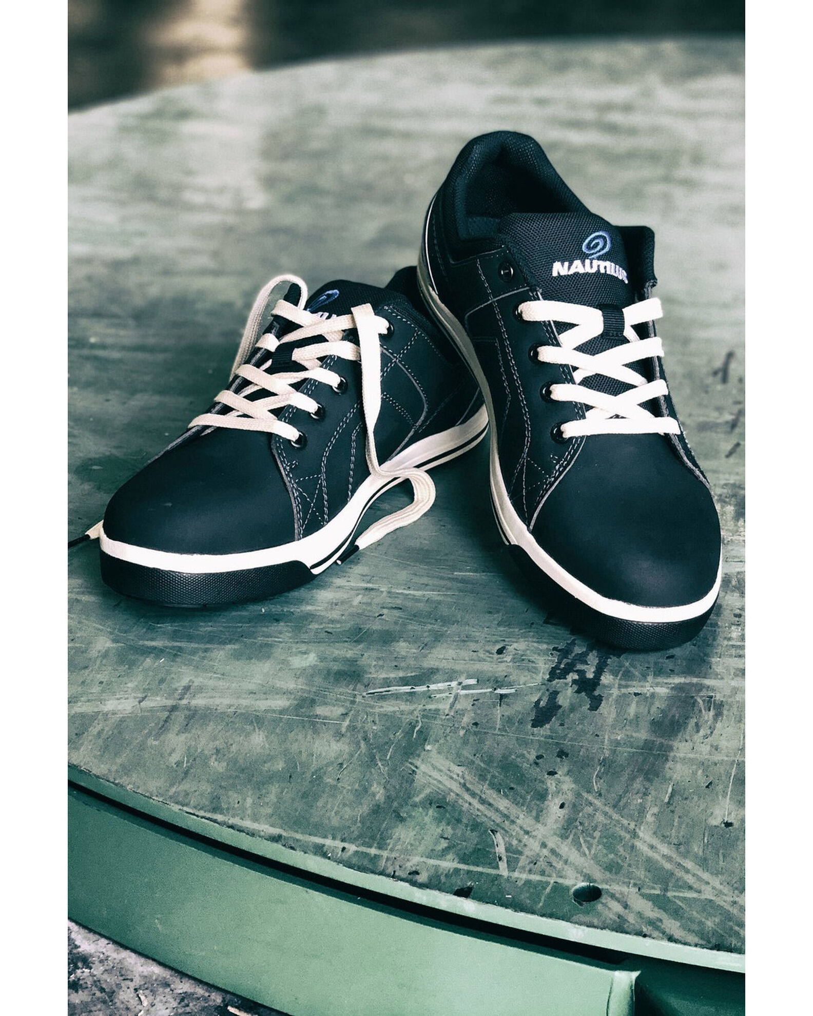 Image #8 - Nautilus Men's Westside Work Shoes - Steel Toe, Black, hi-res