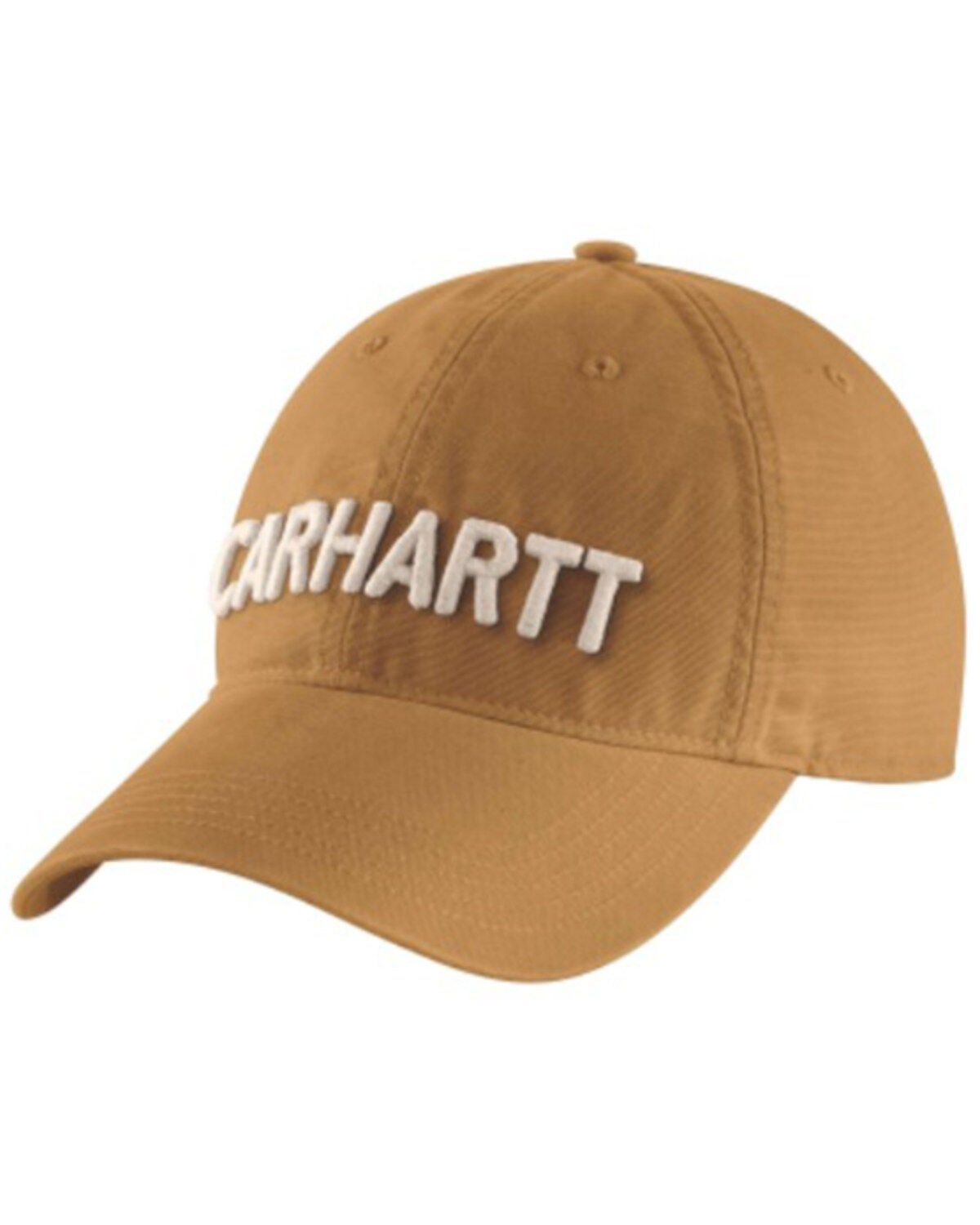 Image #1 - Carhartt Men's Force&reg; Canvas Logo Ball Cap, , hi-res