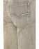 Image #4 - Moonshine Spirit Men's Dustbowl Wash Hutch Slim Bootcut Stretch Denim Jeans, Grey, hi-res