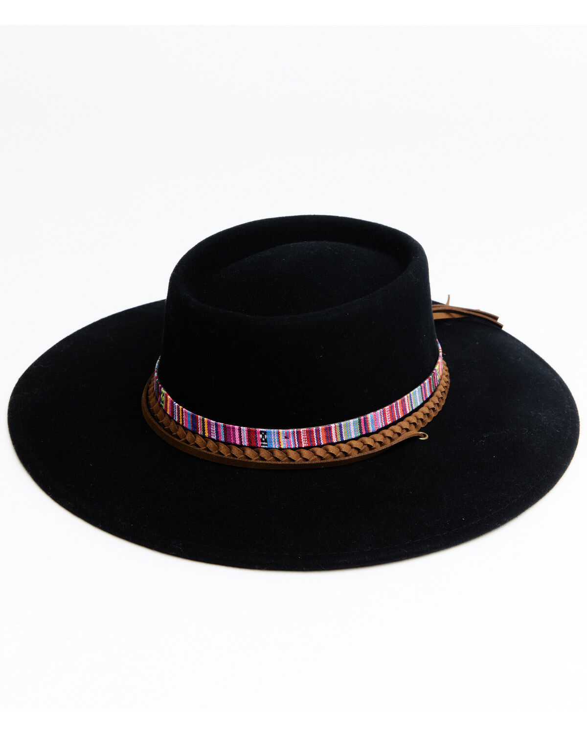 Image #1 - Shyanne Women's Mirandita Felt Western Fashion Hat, Black, hi-res