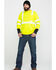 Image #6 - Ariat Men's FR Crew Hi-Vis Long Sleeve Work Pocket T-Shirt - Big & Tall, Yellow, hi-res