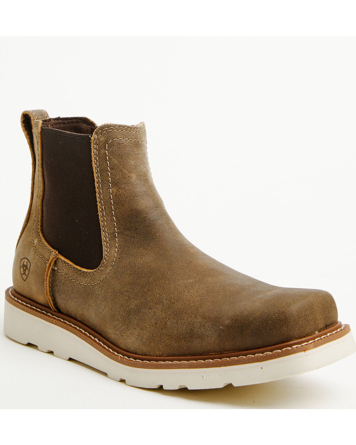 Ariat Men's Rambler Recon Western Boots - Broad Square Toe, Brown, hi-res