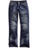 Image #1 - Tin Haul Men's Jagger Fit Two-Tone Stitch Bootcut Jeans, , hi-res