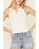 Image #2 - Miss Me Women's Rhinestone Tank Top, White, hi-res