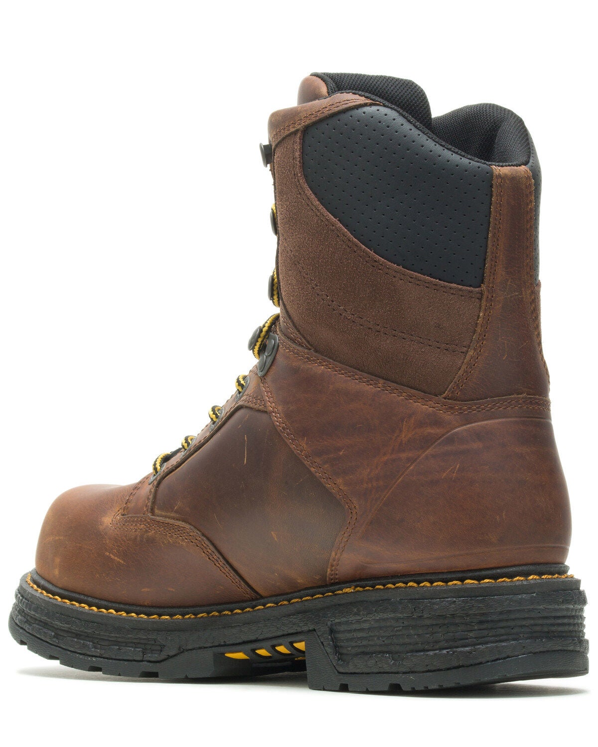 wolverine lace up work boots