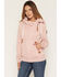 Image #1 - Wanakome Women's Hestia Asymmetrical Full-Zip Sweatshirt, Pink, hi-res