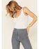 Show Me Your Mumu Women's Berkeley Striped Flare Leg Jeans, Grey, hi-res
