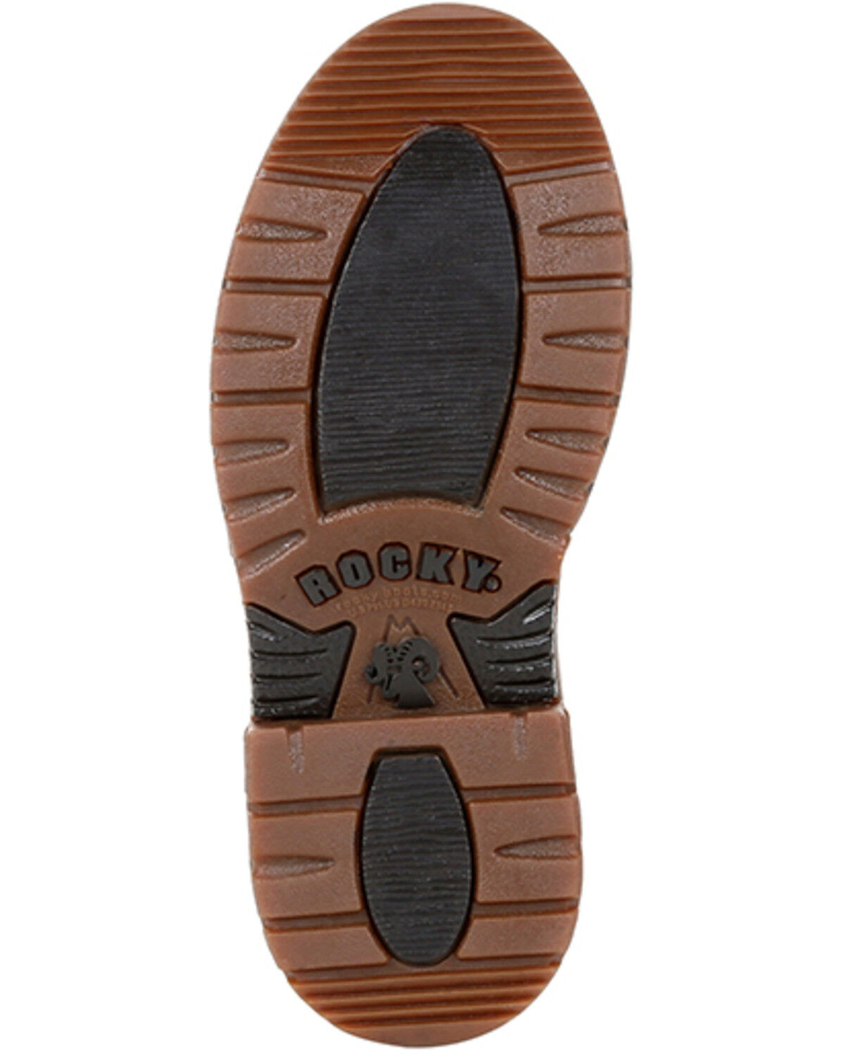 Image #7 - Rocky Boys' Original Ride FLX Waterproof Western Boots - Round Toe, Brown, hi-res