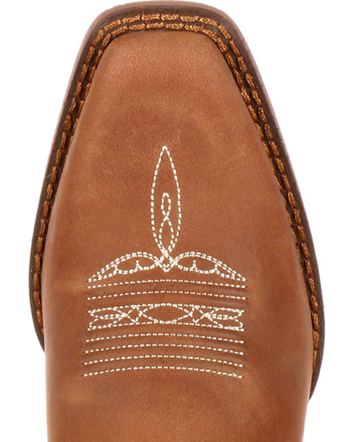 Image #6 - Durango Women's Distressed Flag Western Boots, Brown, hi-res