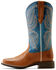 Image #2 - Ariat Women's Cattle Caite StretchFit Performance Western Boots - Broad Square Toe, Brown, hi-res