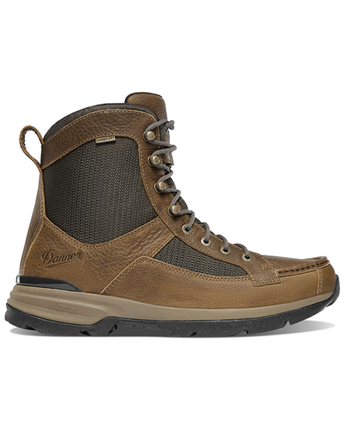 Image #2 - Danner Men's 7" Recurve Moc Work Boots - Soft Toe, Brown, hi-res