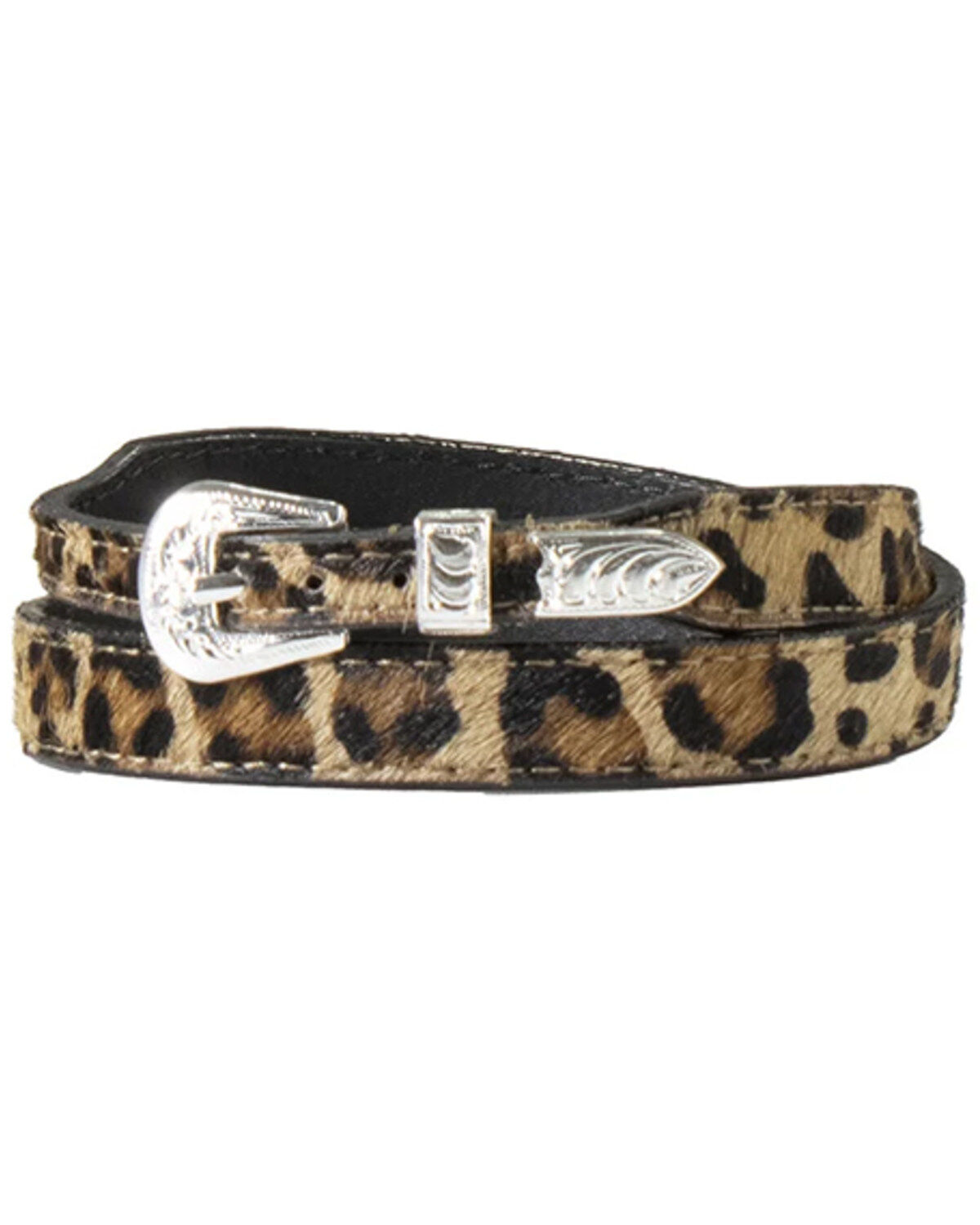 Image #1 - Shyanne Women's Leopard Print Hat Band, Brown, hi-res
