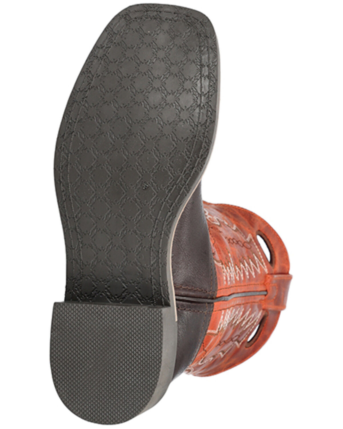 Image #7 - Smoky Mountain Boys' Dusty Western Boots - Broad Square Toe, Chocolate, hi-res