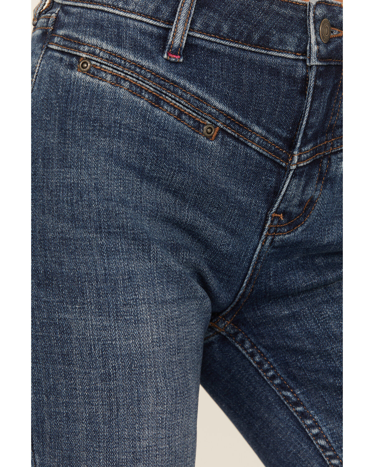 Image #2 - Idyllwind Women's Carvell Medium Wash Gypsy High Rise Stretch Flare Jeans, Medium Wash, hi-res